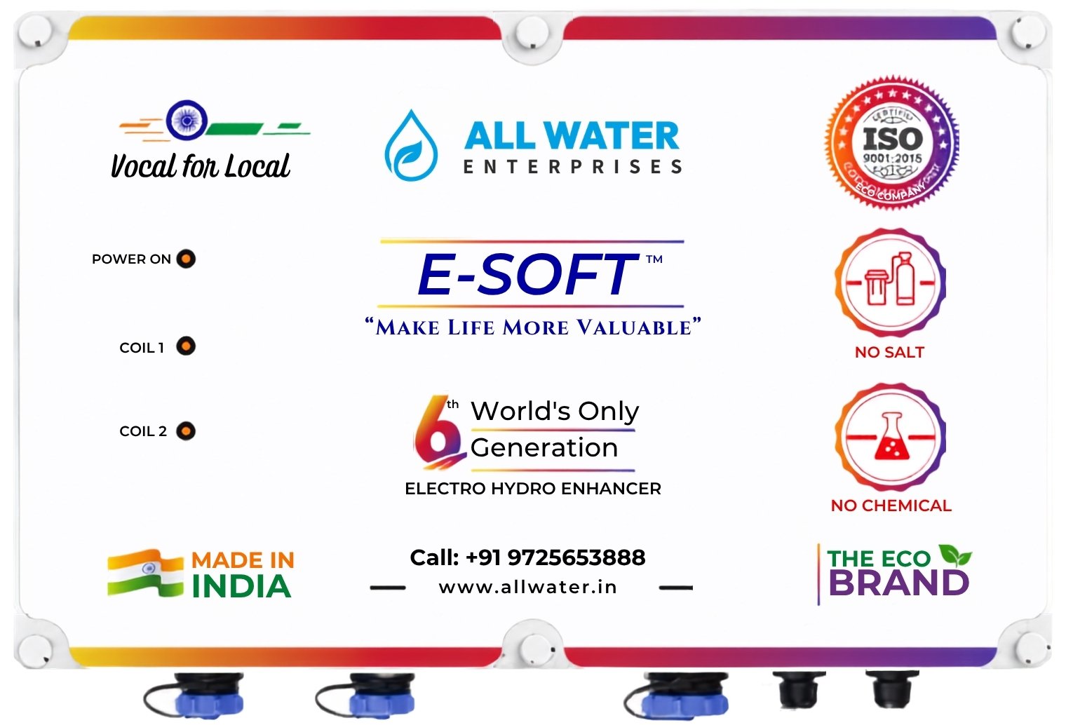 Hard water softener by All Water e softener in Vadodara, Gujarat